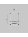 MAYTONI Плафон Orlo - C085CL-9W3K-W - 8