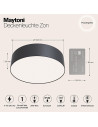 MAYTONI Плафон Zon - C032CL-L32B4K - 6