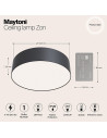 MAYTONI Плафон Zon - C032CL-L32B4K - 7