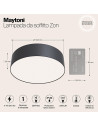 MAYTONI Плафон Zon - C032CL-L32B4K - 9