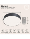 MAYTONI Плафон Zon - C032CL-L43B4K - 6
