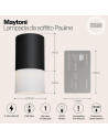 MAYTONI Плафон Pauline - C007CW-01B - 12