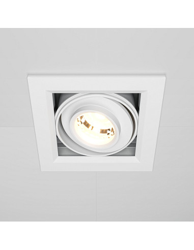 MAYTONI Downlight Metal Modern - DL093-01-10W3K-W | Leds4economy.