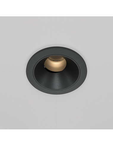 MAYTONI Downlight Wise - DL057-7W3K-B | Leds4economy.com