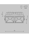 MAYTONI Луничка Alfa LED - DL043-02-15W3K-SQ-WB - 9