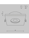 MAYTONI Луничка Старк - DL083-01-GU10-SQ-S - 8