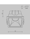 MAYTONI Луничка Alfa LED - DL043-01-10W3K-D-SQ-W - 9