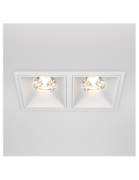 MAYTONI Лупе Alfa LED - DL043-02-15W3K-D-SQ-W | Leds4economy.com