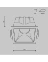 MAYTONI Луничка Alfa LED - DL043-01-10W4K-SQ-WB - 9