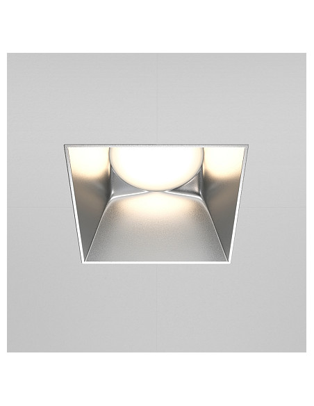 MAYTONI Downlight Share - DL051-01-GU10-SQ-WS | Leds4economy.com