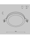 MAYTONI Луничка Phanton - DL303-L12B - 8