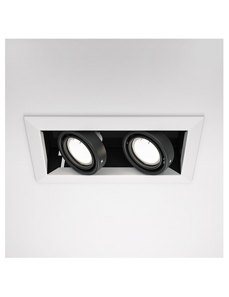 MAYTONI Downlight Metal Modern - DL008-2-02-W | Leds4economy.com