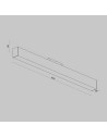 MAYTONI Релсово осветление Basis- TR012-2-20W3K-B - 5