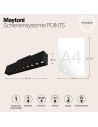 MAYTONI Релсово осветление Points - TR014-2-20W3K-B - 4