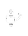MAYTONI Релсово осветление Focus LED - TR019-2-15W4K-B - 3