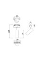 MAYTONI Релсово осветление Focus LED - TR019-2-7W4K-B - 3