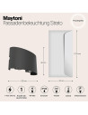 MAYTONI Фасадно осветление Strato - O417WL-L4GR3K - 4