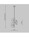 MAYTONI Пендел Miracle - MOD207PL-03BS - 10