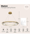 MAYTONI Пендел Krone - P097PL-L36G4K - 7