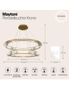 MAYTONI Пендел Krone - P097PL-L90G4K - 5