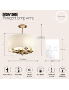 MAYTONI Пендел Анна - H007PL-04G - 4