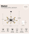 MAYTONI Пендел Jackson - T546PL-18B - 13