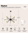 MAYTONI Пендел Jackson - T546PL-18B - 15