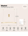 MAYTONI Пендел Glint - MOD072PL-L36BSK1 - 8