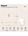 MAYTONI Пендел Glint - MOD072PL-L36BSK1 - 10
