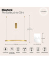 MAYTONI Пендел Glint - MOD072PL-L28BS3K1 - 5