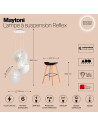 MAYTONI Пендел Reflex - MOD154PL-L6W3K1 - 12