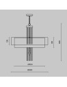 MAYTONI Пендел Impressive - MOD151PL-05G - 11