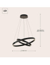 MAYTONI Пендел Rim - MOD058PL-L55B3K - 6