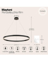 MAYTONI Пендел Rim - MOD058PL-L54B3K - 8