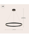 MAYTONI Пендел Rim - MOD058PL-L42B3K - 3