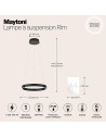 MAYTONI Пендел Rim - MOD058PL-L22B3K - 6