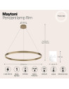 MAYTONI Пендел Rim - MOD058PL-L54BS3K - 4