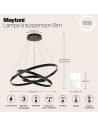 MAYTONI Пендел Rim - MOD058PL-L100B3K - 8