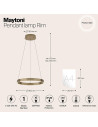 MAYTONI Пендел Rim - MOD058PL-L22BS3K - 7