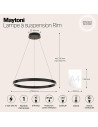MAYTONI Пендел Rim - MOD058PL-L32B3K - 6