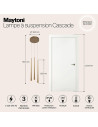 MAYTONI Пендел Cascade - MOD132PL-L36BSK1 - 6