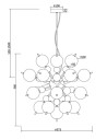 MAYTONI Пендел Bolla - MOD133PL-06BS - 6