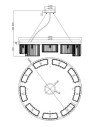 MAYTONI Пендел Colline - MOD083PL-09CH - 3