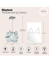MAYTONI Пендел Cerezo - MOD201PL-01N - 9