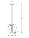 MAYTONI Пендел Giro - MOD095PL-02BS - 3