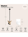 MAYTONI Пендел Giro - MOD095PL-02BS - 5
