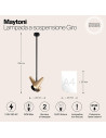 MAYTONI Пендел Giro - MOD095PL-02BS - 8