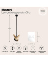 MAYTONI Пендел Giro - MOD095PL-02BS - 9