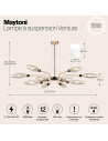 MAYTONI Пендел Ventura - MOD012CL-12G - 8