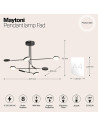 MAYTONI Пендел Fad - MOD070PL-L48B3K - 6